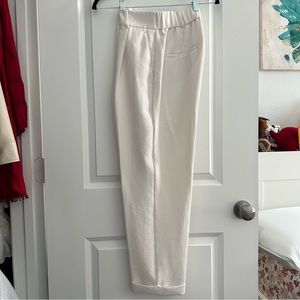 Aritzia Wilfred Dashwood Pants in size 6 color Light Birch (white)